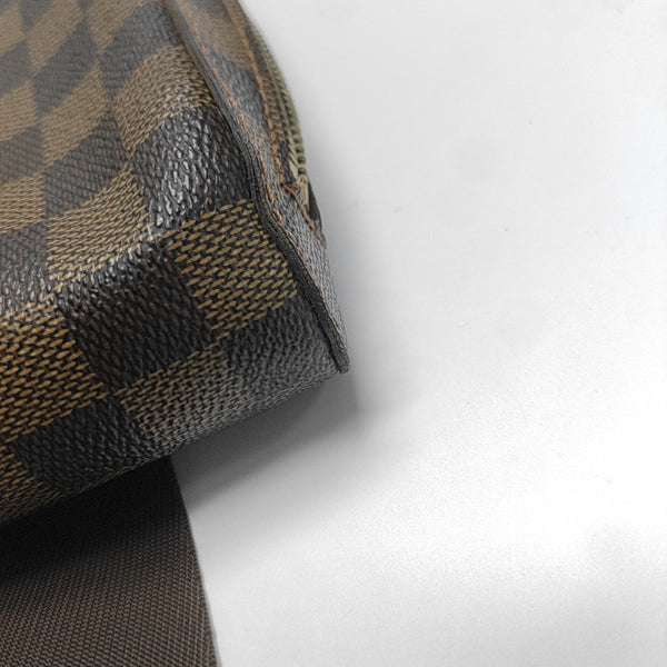 GÉRONIMOS Damier Ebene Coated Canvas Brown