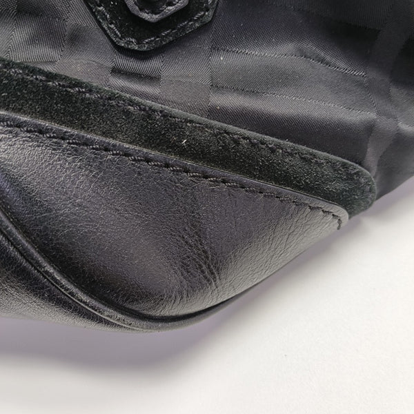 Nylon Shoulder Bag Black