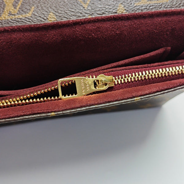 SAINT PLACIDE Monogram Coated Canvas Brown