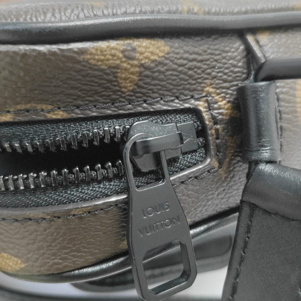 CHRISTOPHER Monogram Coated Canvas Brown