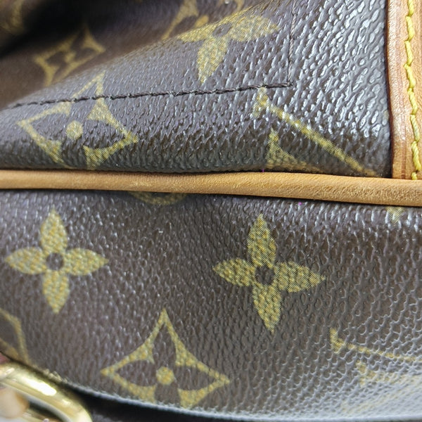 BEVERLY Monogram Coated Canvas Brown