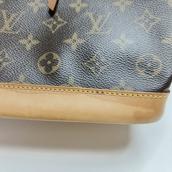 NOÉ BB Monogram Coated Canvas Brown