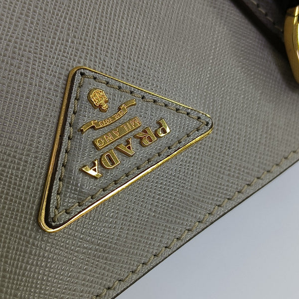 Parabole Saffiano Calfskin Gray