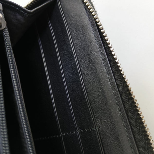 Signature Monogram Calfskin Black Wallet