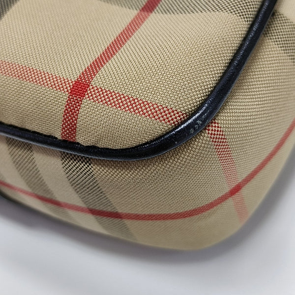 Canvas Crossbody Bag Small Brown