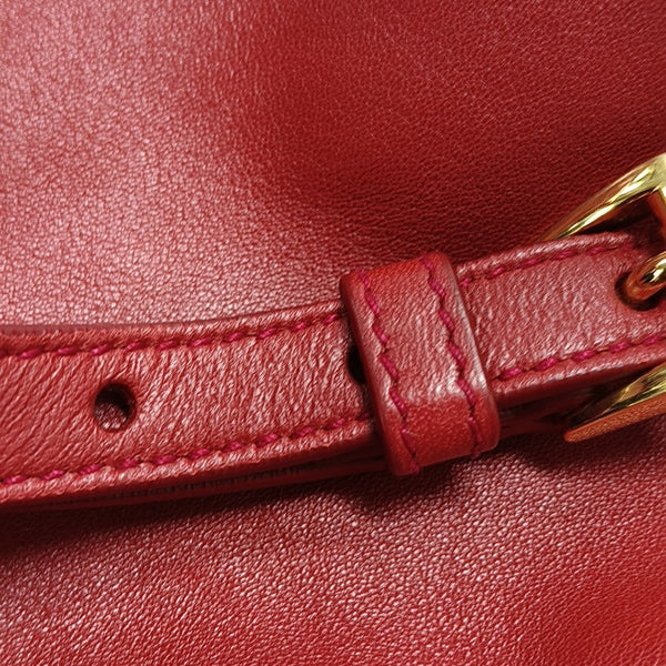 Calfskin Tote Bag Red
