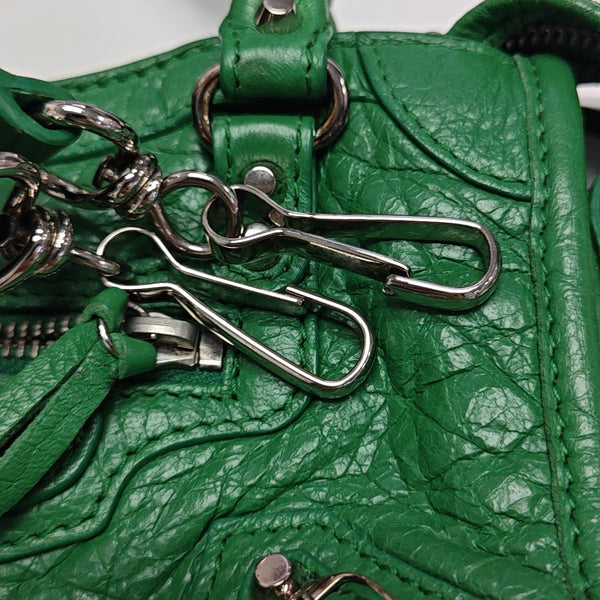 Classic City Lambskin Green