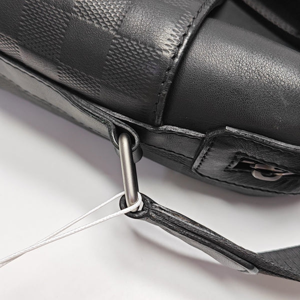 CALYPSO Damier Graphite Calfskin Black