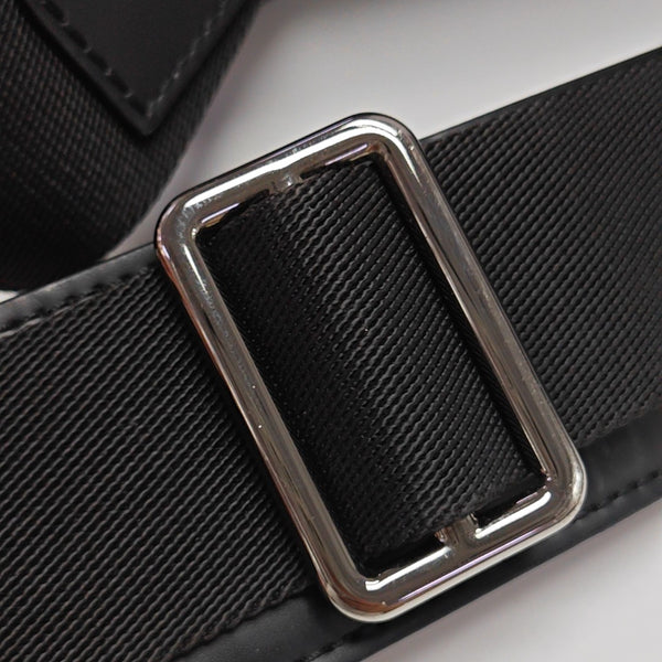 VOYAGER PM Monogram Coated Canvas Black