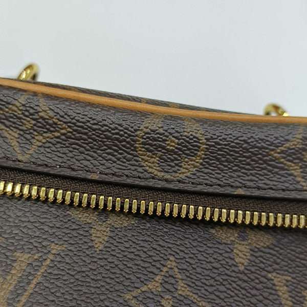 NICE Super Mini Monogram Coated Canvas Brown
