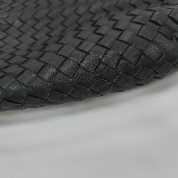 Lambskin Top Handle Bag Black