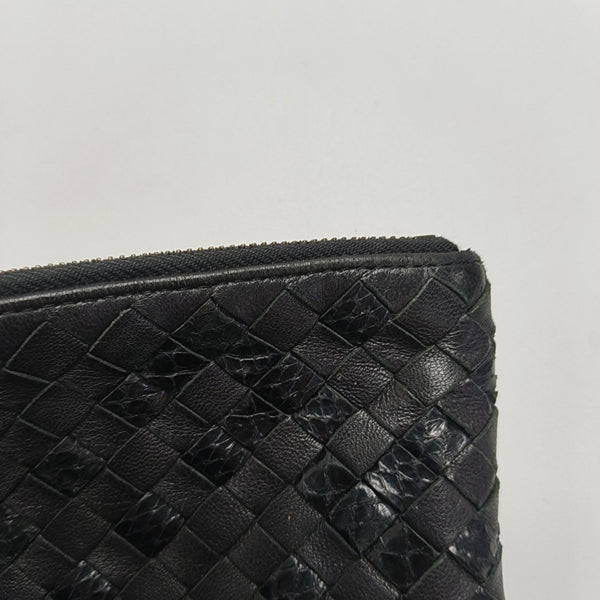 Lambskin Clutch Black