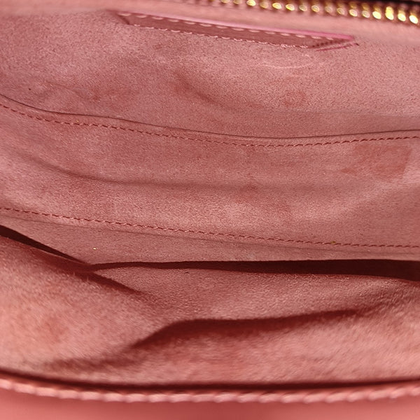Lady Dior Mini Cannage Patent Leather Pink
