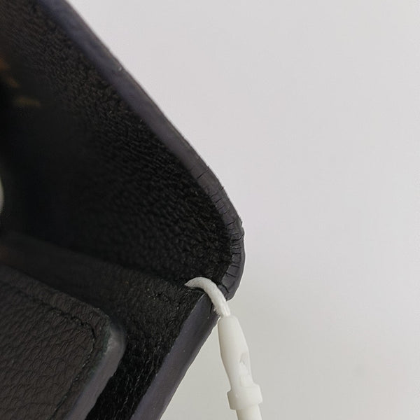 Monogram Calfskin Wallet Black