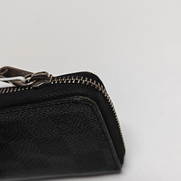 Damier Graphite Coated Canvas Card Holder Gray