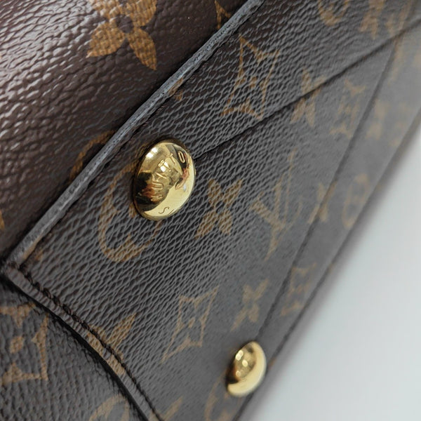 MONTAIGNE Monogram Coated Canvas Brown