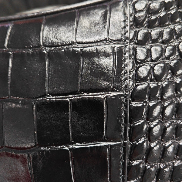 Downtown Super Mini Calfskin Black