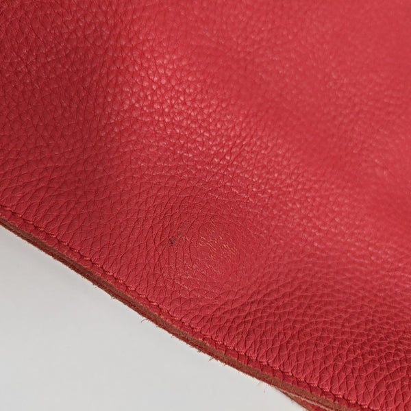 Lambskin Shoulder Bag Red