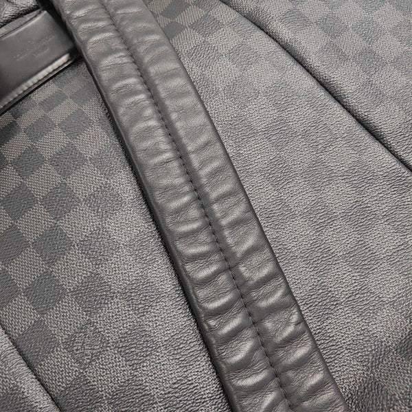 ZACK Damier Graphite Coated Canvas Gray