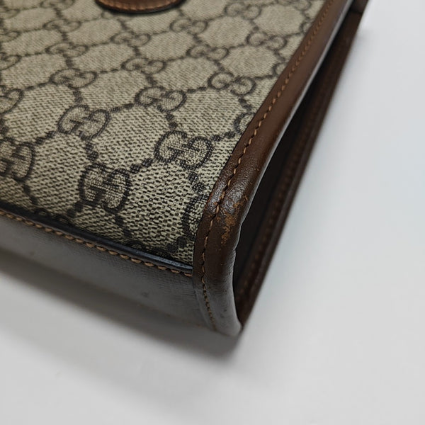 Retro Mini Monogram Coated Canvas Beige