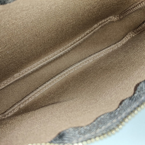 ACCESSOIRES Monogram Coated Canvas Brown
