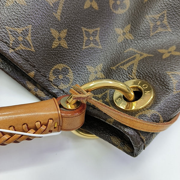 ARTSY MM Monogram Coated Canvas Brown