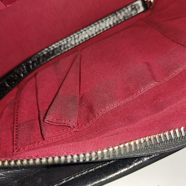GABRIELLE Small Quilted Calfskin Black