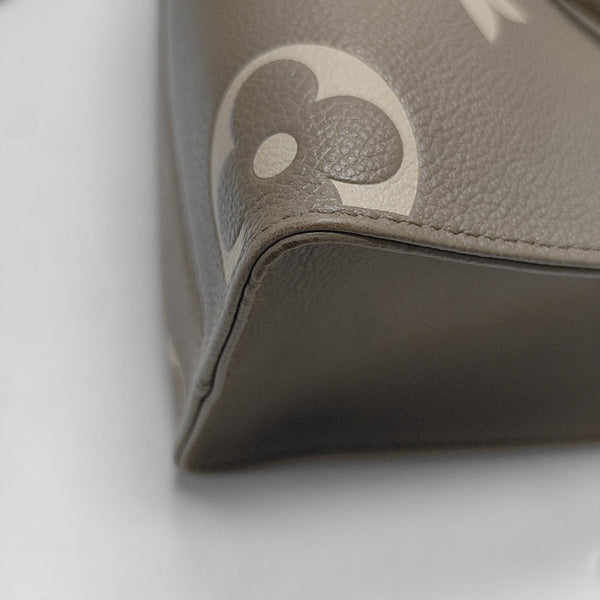 ONTHEGO PM Monogram Calfskin Gray