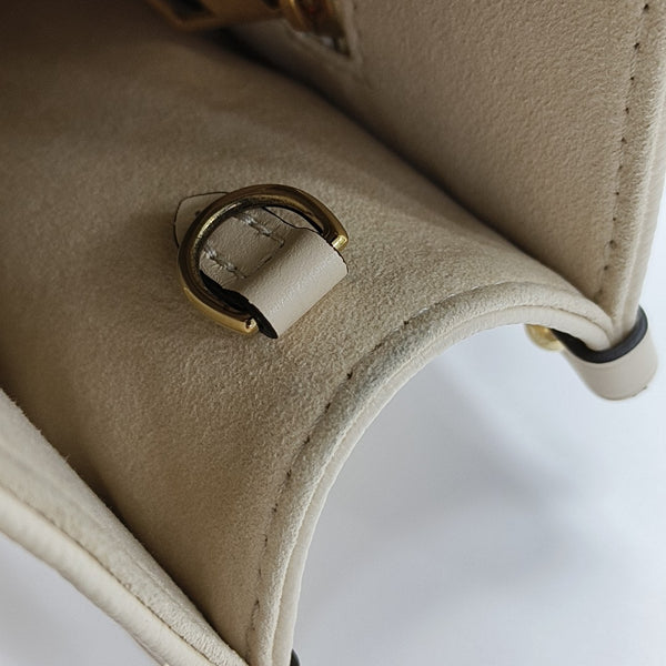 ONTHEGO PM Monogram Calfskin Beige