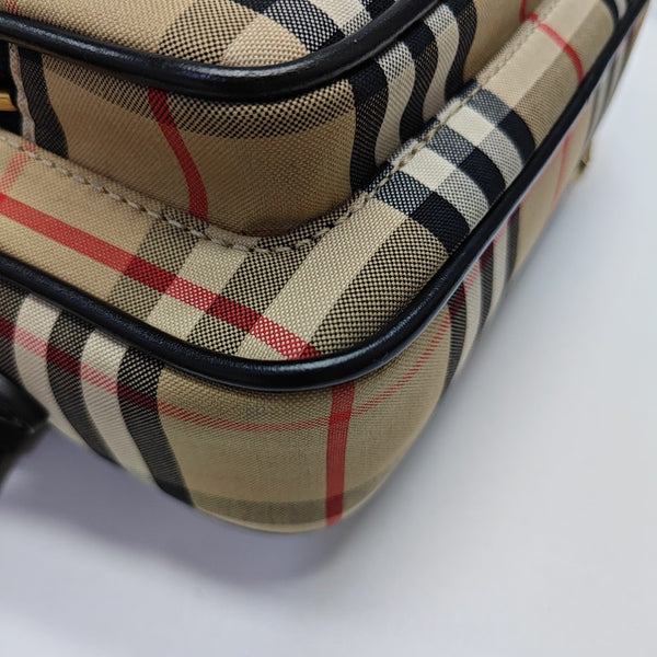 Canvas Shoulder Bag Beige