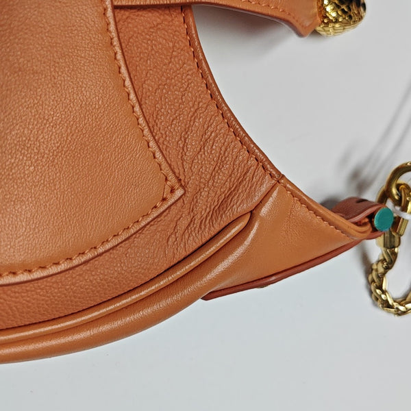 SERPENTI ELLIPSE Calfskin Orange