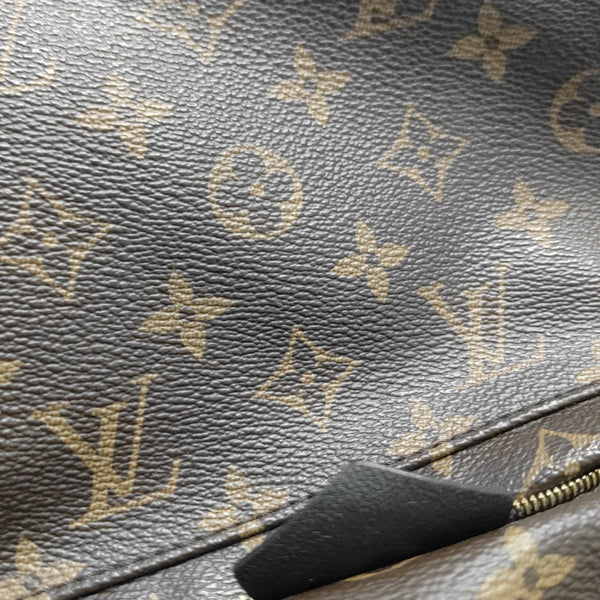 PALM SPRINGS PM Monogram Coated Canvas Brown