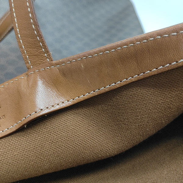 MACADAM TOTE Coated Canvas Brown