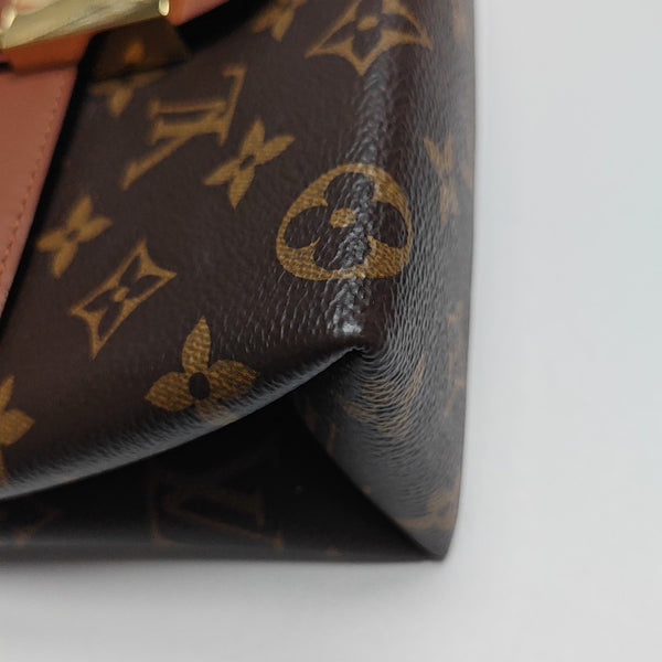 LOCKY BB Monogram Coated Canvas Brown