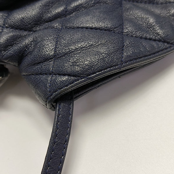 Quilted Lambskin Blue