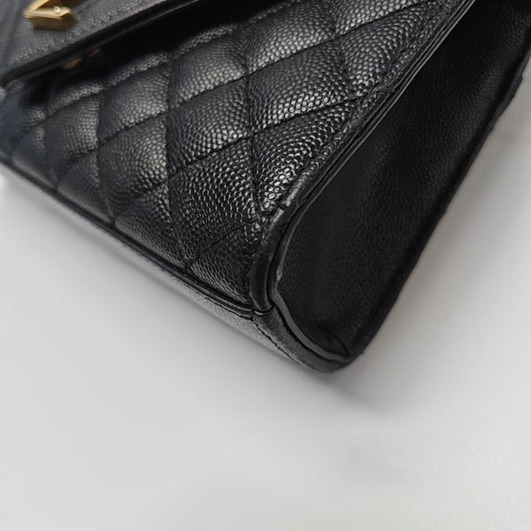 MATELASSE Calfskin Black