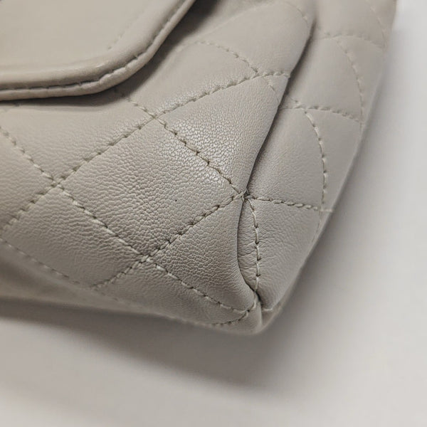 NOLITA Mini Quilted Lambskin White
