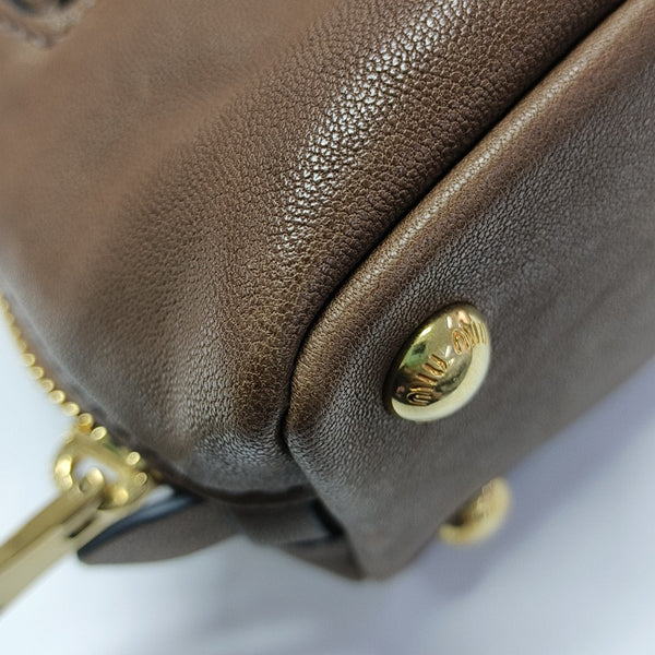 Aventure Mini Lambskin Brown