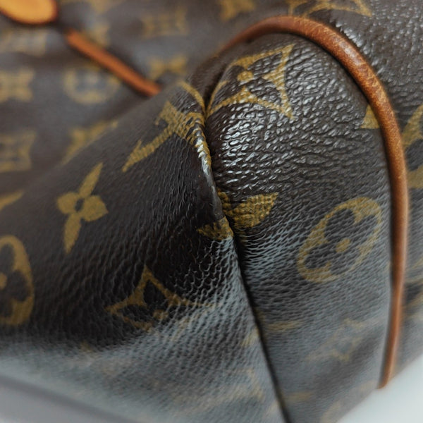 TOTALLY MM Monogram Coated Canvas Brown