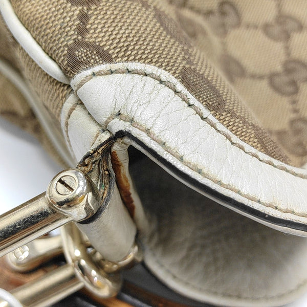 Authenticated pre-owned Bamboo 1947 Monogram Canvas Brown - Shoulder Bag at Looply