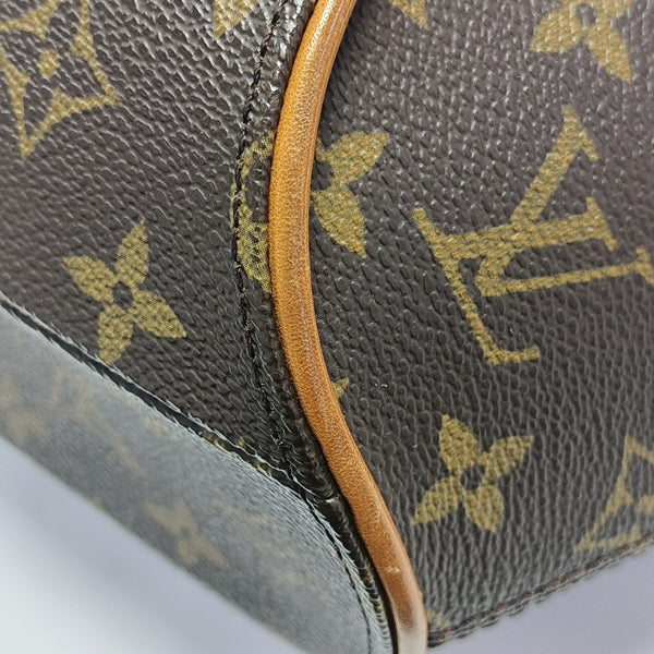 ELLIPSE Monogram Coated Canvas Brown