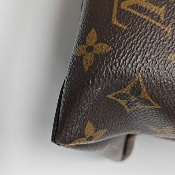 FLOWER Monogram Coated Canvas Brown