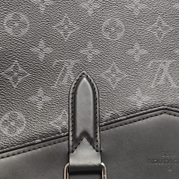 EXPLORER Monogram Coated Canvas Black