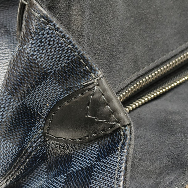 GREENWICH Damier Coated Canvas Blue