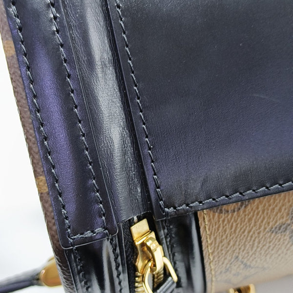 CANNES PM Monogram Coated Canvas Brown