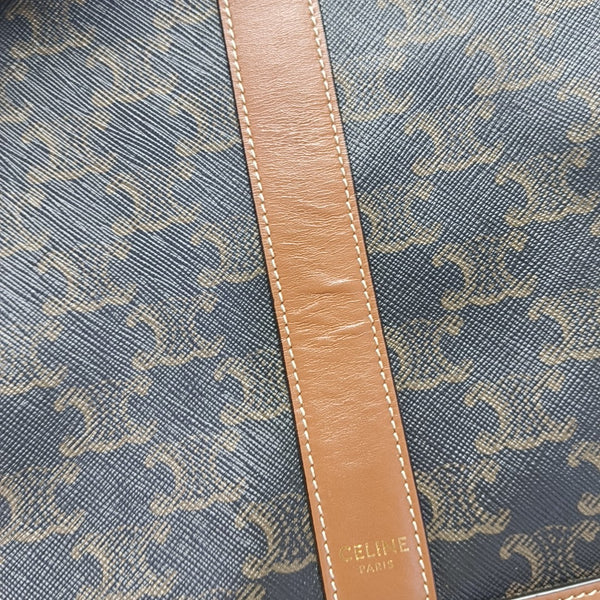 TRIOMPHE CANVAS Medium Coated Canvas Brown