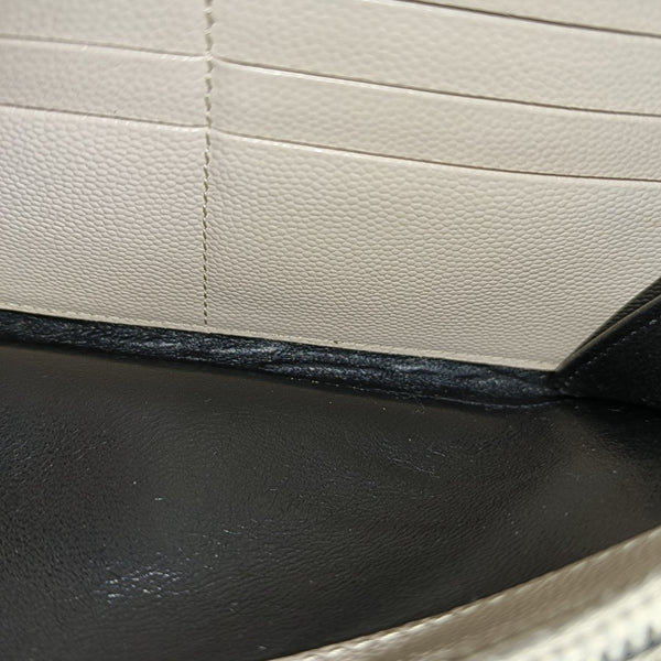 MONOGRAM Chevron Calfskin Pink