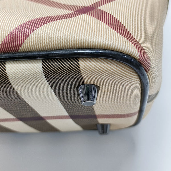 Coated Canvas Tote Bag Medium Beige