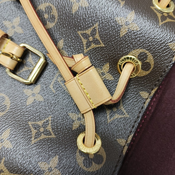 MONTSOURIS MM Monogram Coated Canvas Brown