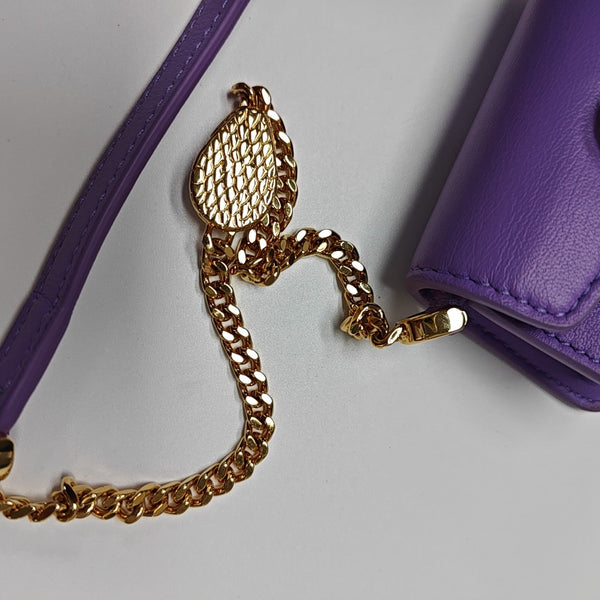 SERPENTI FOREVER Mini Calfskin Purple
